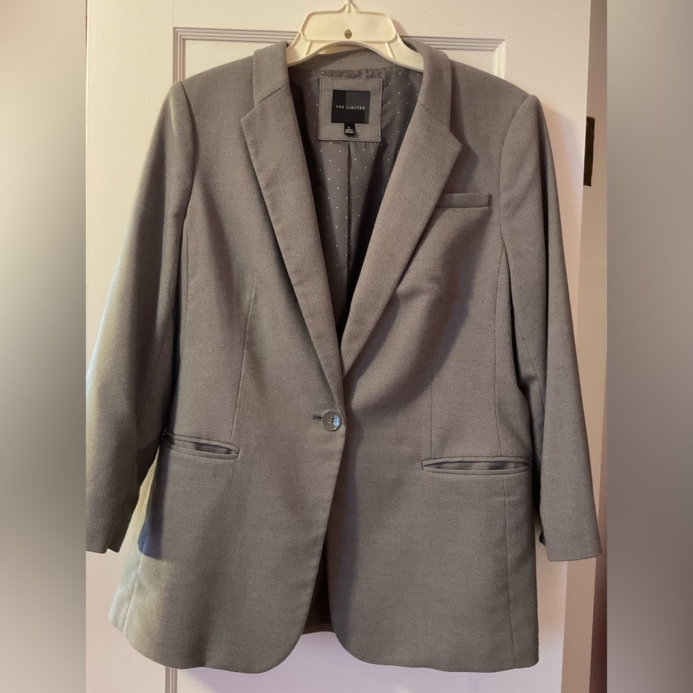 The Limited Gray Blazer